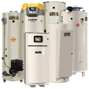 A.O. Smith water heaters